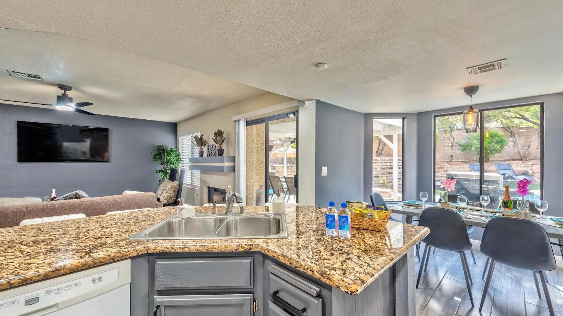 בית נופש הוילה לאס וגאס Treasure Bay-3Br Pool & Hot Tub Oasis Near T Strip