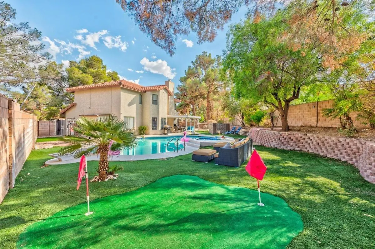 הוילה לאס וגאס Treasure Bay-3Br Pool & Hot Tub Oasis Near T Strip