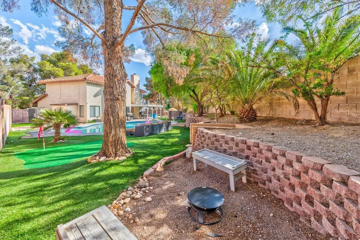 הוילה לאס וגאס Treasure Bay-3Br Pool & Hot Tub Oasis Near T Strip ארצות הברית