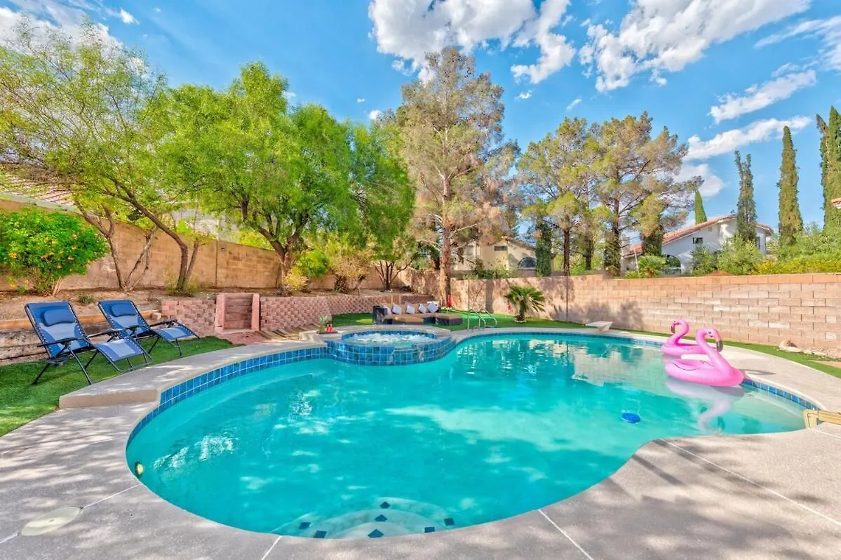 הוילה לאס וגאס Treasure Bay-3Br Pool & Hot Tub Oasis Near T Strip